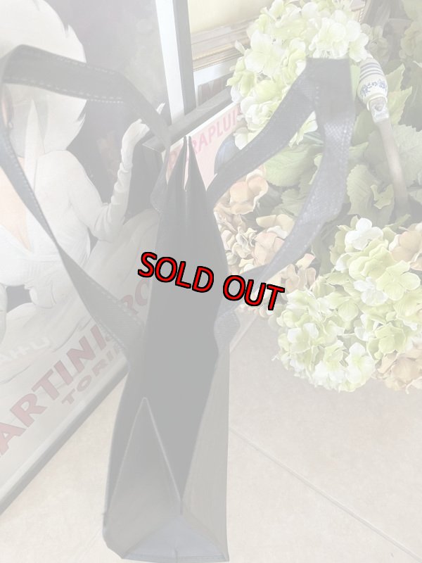 画像6: U-Haul Eco Black Bag set of 3 / ユーホール　ブラック　エコバッグ 3枚セット (6)