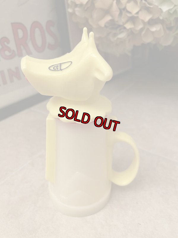 画像2: Whirley Sippy Straw Mow Cow yellow Creamer Bottle (A)  / モーカウ クリーマー ボトル (2)
