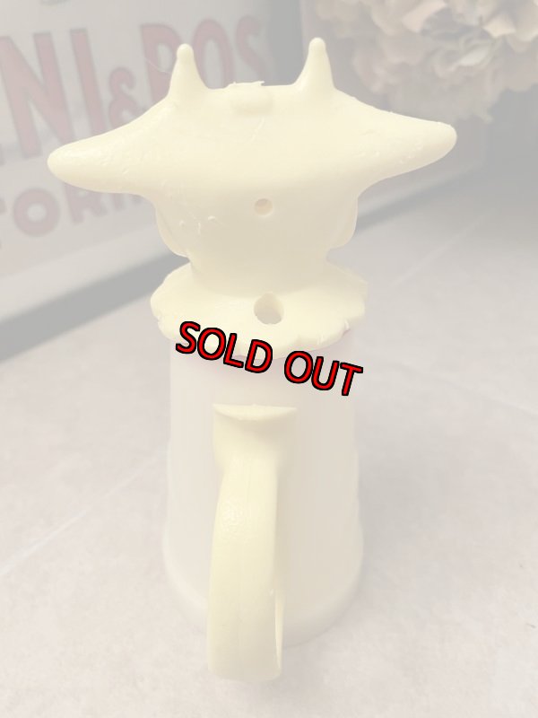 画像3: Whirley Sippy Straw Mow Cow yellow Creamer Bottle (B)  / モーカウ クリーマー ボトル (3)