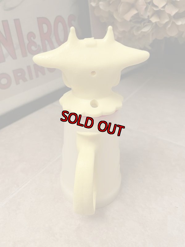 画像3: Whirley Sippy Straw Mow Cow yellow Creamer Bottle (A)  / モーカウ クリーマー ボトル (3)