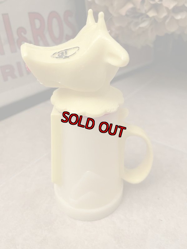 画像2: Whirley Sippy Straw Mow Cow yellow Creamer Bottle (B)  / モーカウ クリーマー ボトル (2)