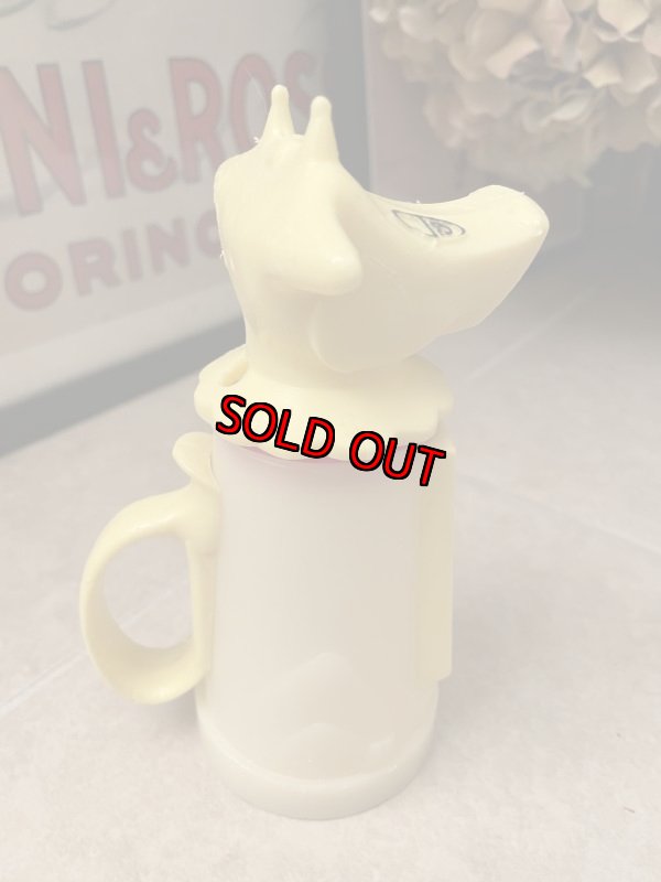 画像4: Whirley Sippy Straw Mow Cow yellow Creamer Bottle (B)  / モーカウ クリーマー ボトル (4)