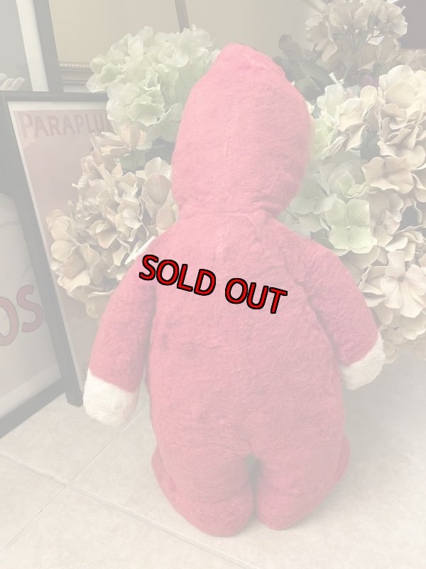 画像4: Huckleberry Hound Knickerbocker Red Plush Doll1959 (B) / ニッカーボッカーのハックルベリーハウンド　ラバーフェイスドール (4)