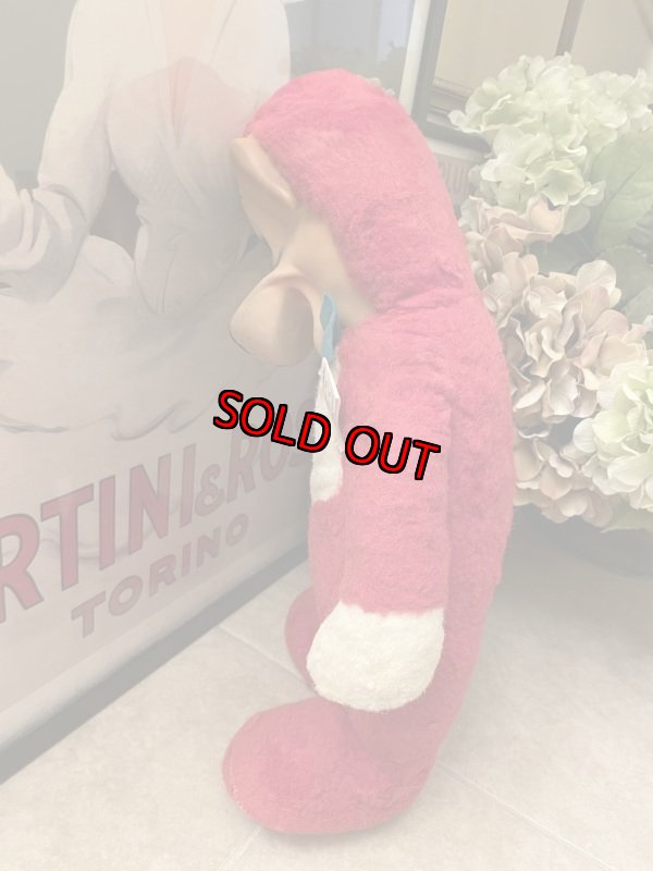 画像3: Huckleberry Hound Knickerbocker Red Plush Doll1959 (B) / ニッカーボッカーのハックルベリーハウンド　ラバーフェイスドール (3)
