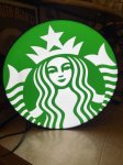 画像1: Starbucks lighted up Store Sign Display / スターバックス、電光看板、サイン、看板、ストアディスプレイ (1)