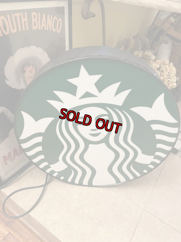 画像2: Starbucks lighted up Store Sign Display / スターバックス、電光看板、サイン、看板、ストアディスプレイ (2)
