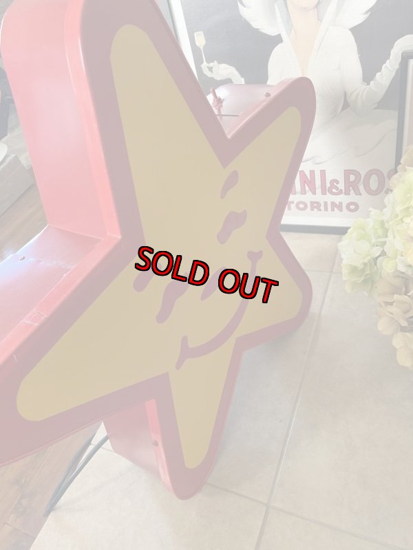 画像19: Carl’s Jr. Lighted Star Store Display / カールスジュニア星のサイン 電光看板、ストアディスプレイ (19)