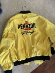 画像1: PENNZOIL Racing Yellow Jacket USA /  ペンズオイル　レーシング　イエロージャケット　アメリカ製 (1)