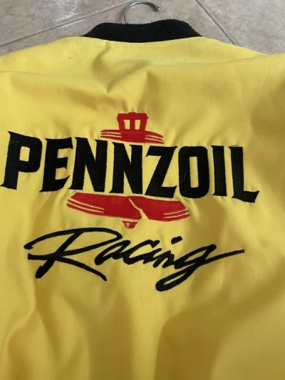 画像2: PENNZOIL Racing Yellow Jacket USA /  ペンズオイル　レーシング　イエロージャケット　アメリカ製