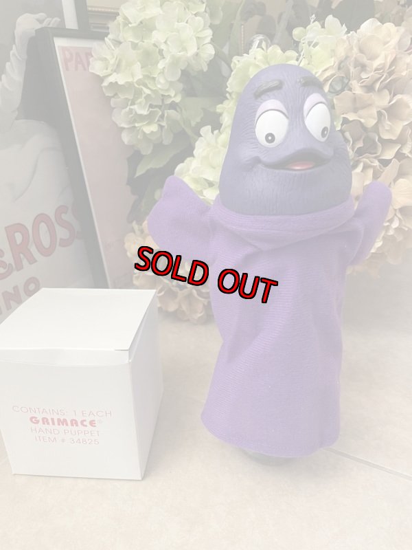 画像1: McDonald’s Hand Puppet Grimace With Box (A) / 箱入り　マクドナルドのグリマス　ハンドパペット (1)