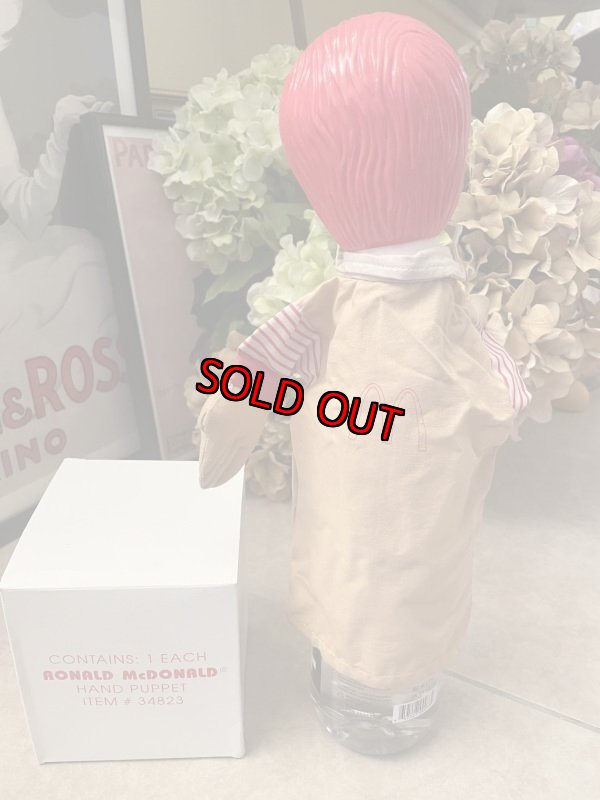 画像3: McDonald’s  Hand Puppet Ronald With Box (A) / 箱付きマクドナルドのロナルド　ハンドパペット　 (3)