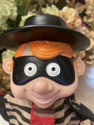 画像1: McDonald’s Hamberglar Hand Puppet With Box (A) / 箱入り　マクドナルドのハンバーグラー　パペット　