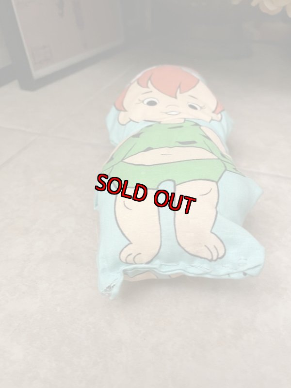 画像6: Hanna Barbera Flintstones Pebbles Fabric Pillow Doll / フリントストーン　ペブルス　ピロードール (6)