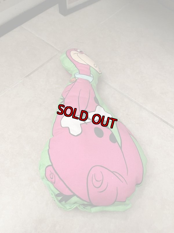 画像6: Hanna Barbera Flintstones Dino Fabric Pillow Doll / フリントストーン　ディノ　ピロードール (6)