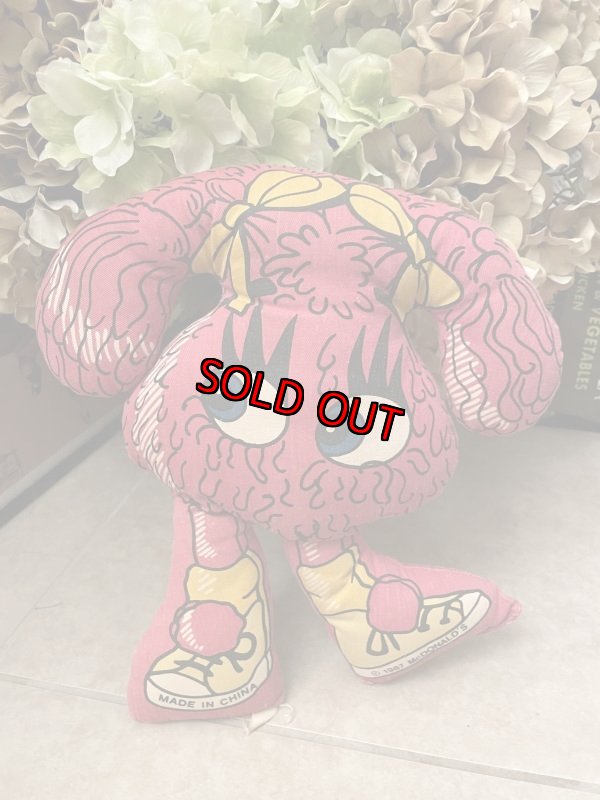 画像3: McDonald’s Fly Girl pink   Pillow Doll 1987  / マクドナルドのフライガール　ピンク、ピロードール　80’s (3)