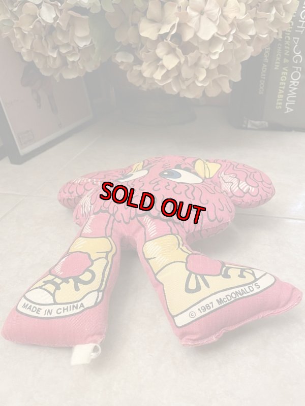 画像6: McDonald’s Fly Girl pink   Pillow Doll 1987  / マクドナルドのフライガール　ピンク、ピロードール　80’s (6)