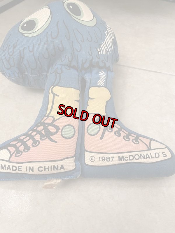 画像5: McDonald’s Fly Guy blue Pillow Doll 1987 / マクドナルドのフライガイ　ブルー　ピロードール　80’s (5)