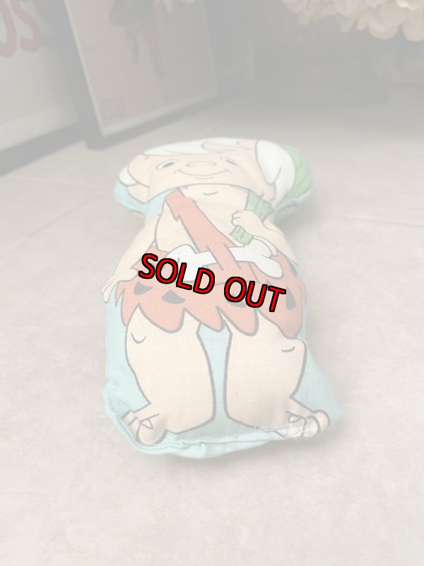 画像5: Hanna 　Barbera Flintstones Bamm Bamm Fabric Pillow Doll / フリントストーン　バンバン　ピロードール (5)