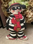 画像1: McDonald’s Hamburglar Pillow Doll (A) / マクドナルドのハンバーグラー ピロードール 1987 (1)