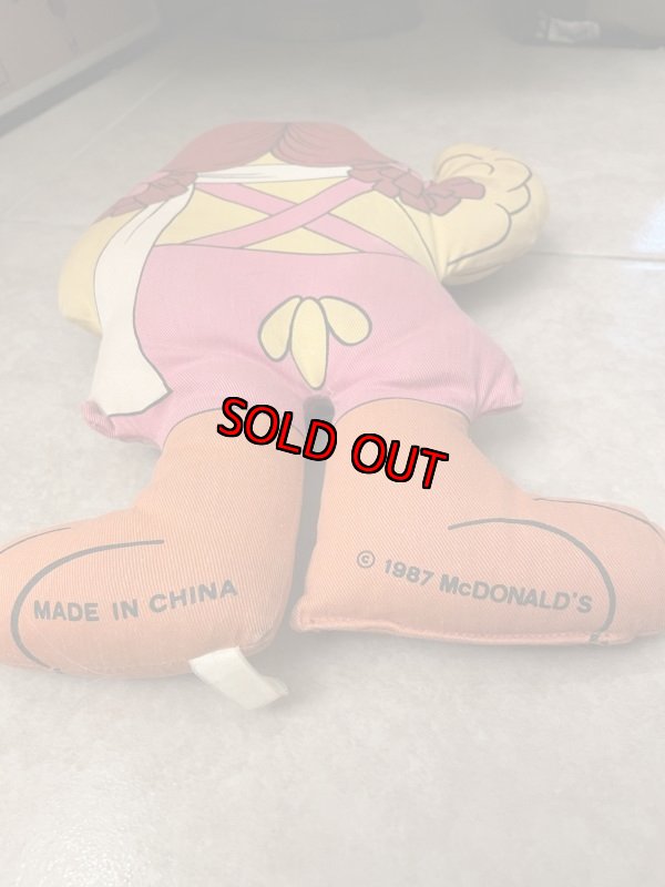 画像6: McDonald’s Birdy  Pillow Doll  / マクドナルドのバーディー、ピロードール1987年 (6)