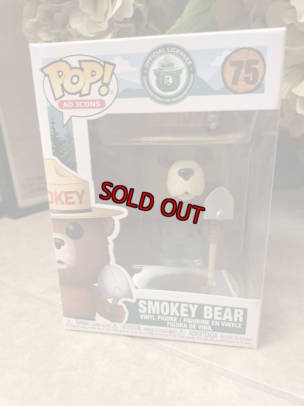 画像1: Smokey Bear Funko POP Doll with Box  / スモーキーベア　ファンコ　ポップ　ドール　人形 (1)