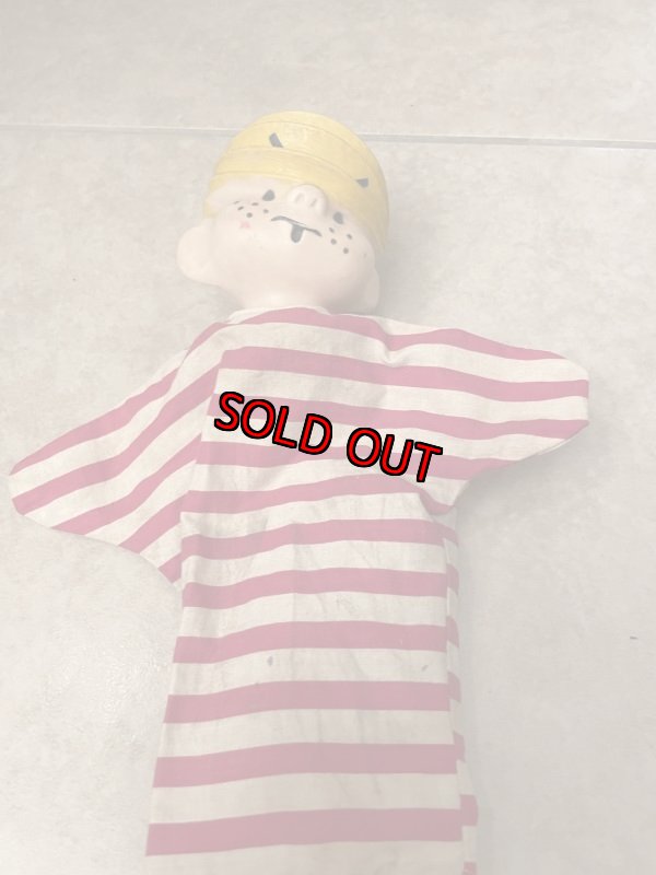 画像7: Dennis the Menace hand puppet (B) / わんぱくデニスのハンドパペット　赤と白のストライプ (7)