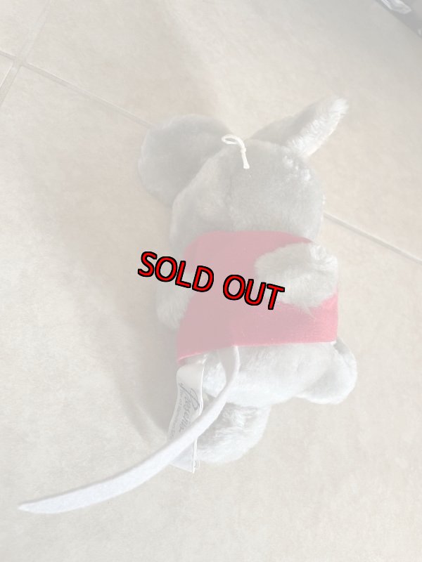 画像10: Hanna Barbers Dixie Plush doll with red vest 1985 / ハンナバーベラ ディクシーのぬいぐるみ 赤いベスト ドール  (10)