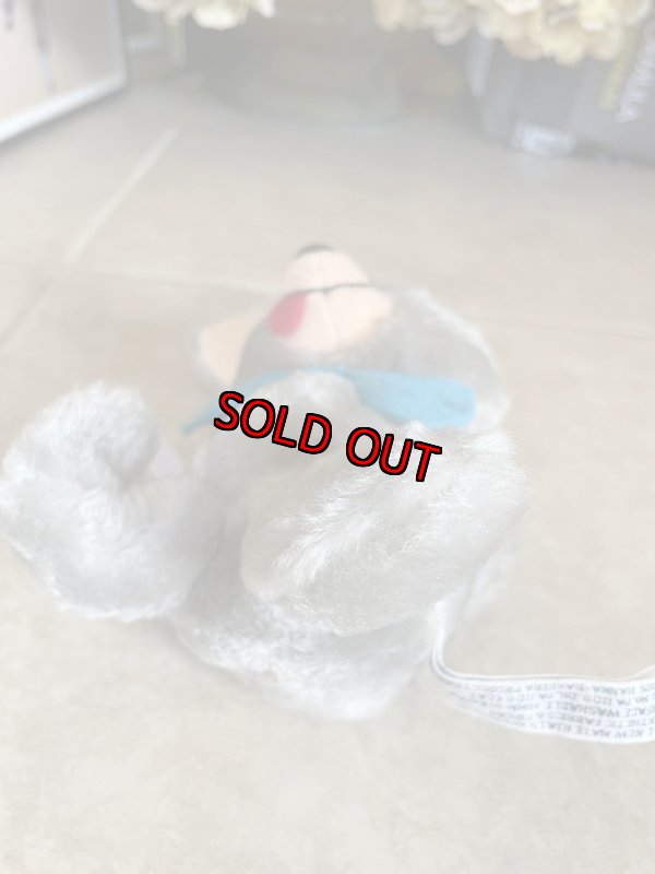 画像5: Hanna Barbers Pixie Plush doll with Blue Tie 1985 / ハンナバーベラ ピクシーの青いタイ、ぬいぐるみ ドール  (5)