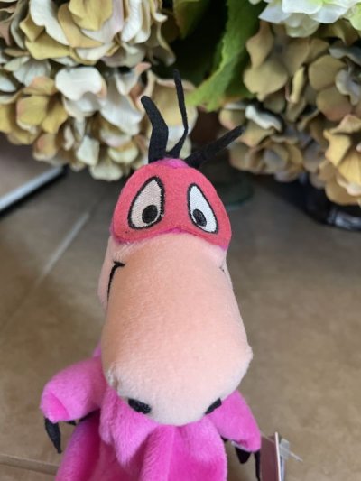 画像1: Hanna Barbera Flintstones Dino Bean Doll With Tag 1998 (D) / フリントストーンズ ディノ ビーンズドール