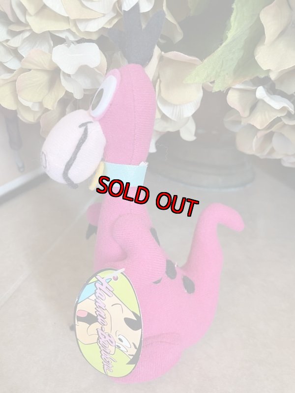画像2: Hanna Barbera Flintstones Dino Doll  with Tag (C) 1993 / フリントストーン　タグ付き　ディノ　ドール　 (2)