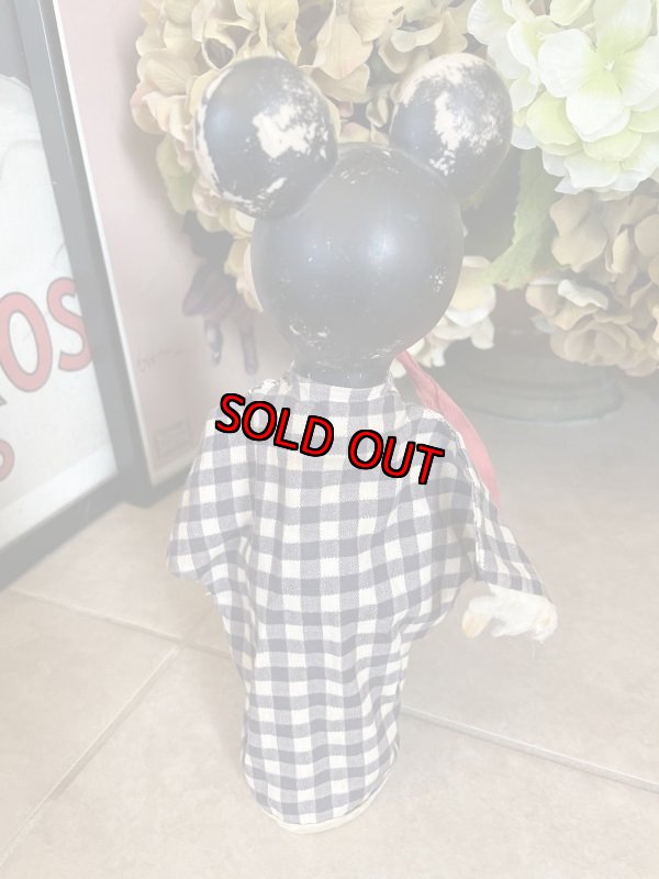 画像4: Disney Mickey Mouse Rubber Face hand puppet (C) / ディズニー　ミッキーマウス　ラバーフェイス　ハンドパペット　 (4)