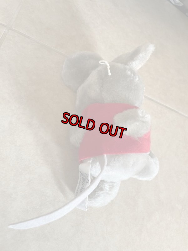 画像8: Hanna Barbers Dixie Plush doll with red vest 1985 / ハンナバーベラ ディクシーのぬいぐるみ 赤いベスト ドール  (8)