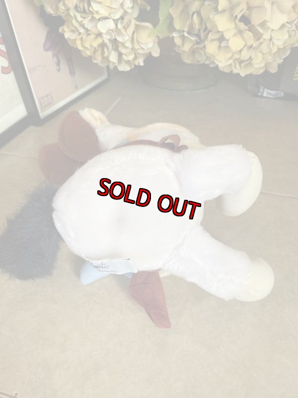 画像4: Hanna Barbera Quick Draw McGraw PlushDoll 1985  / ハンナバーベラ 早撃ちマック ぬいぐるみ (4)