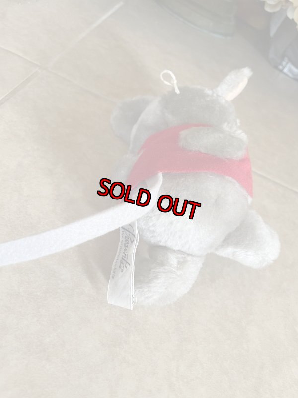 画像9: Hanna Barbers Dixie Plush doll with red vest 1985 / ハンナバーベラ ディクシーのぬいぐるみ 赤いベスト ドール  (9)