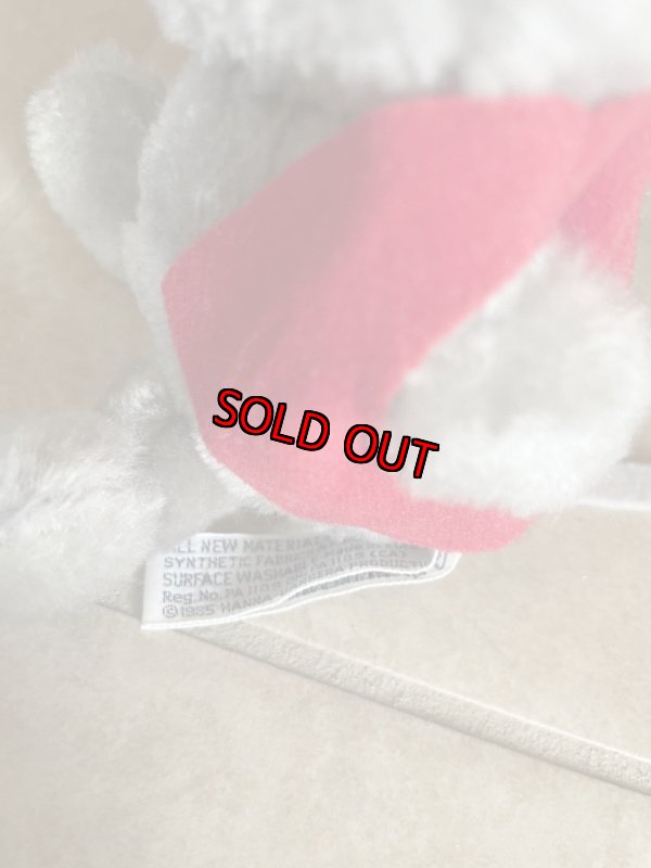 画像3: Hanna Barbers Dixie Plush doll with red vest 1985 / ハンナバーベラ ディクシーのぬいぐるみ 赤いベスト ドール  (3)