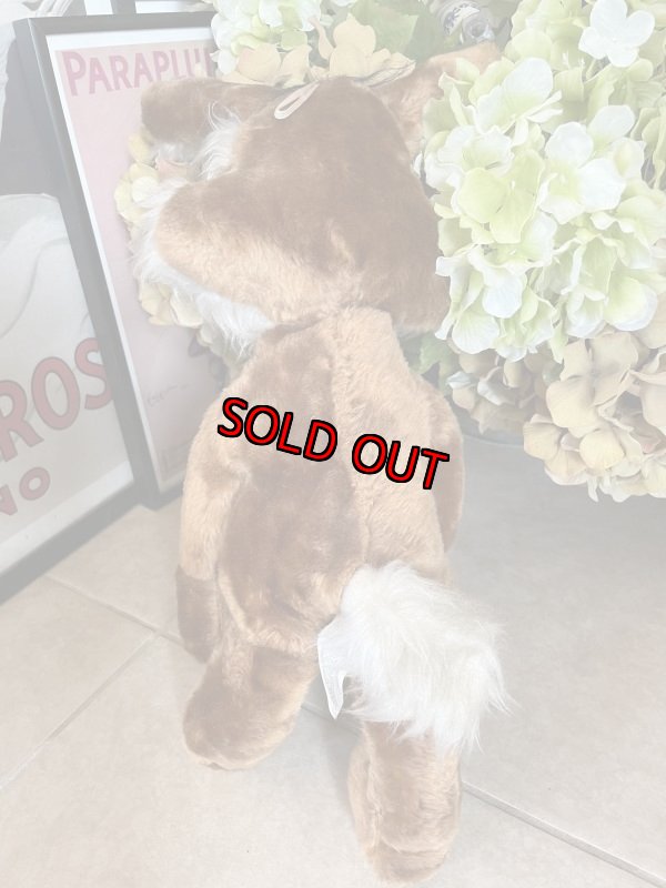 画像4: Looney Tunes  Wile. E. Coyote Plush Doll / ルーニーチューンズ ワイリーコヨーテ ぬいぐるみ 1971年 (4)