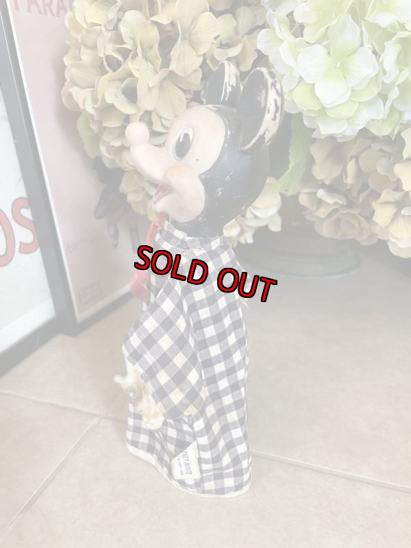 画像3: Disney Mickey Mouse Rubber Face hand puppet (C) / ディズニー　ミッキーマウス　ラバーフェイス　ハンドパペット　 (3)