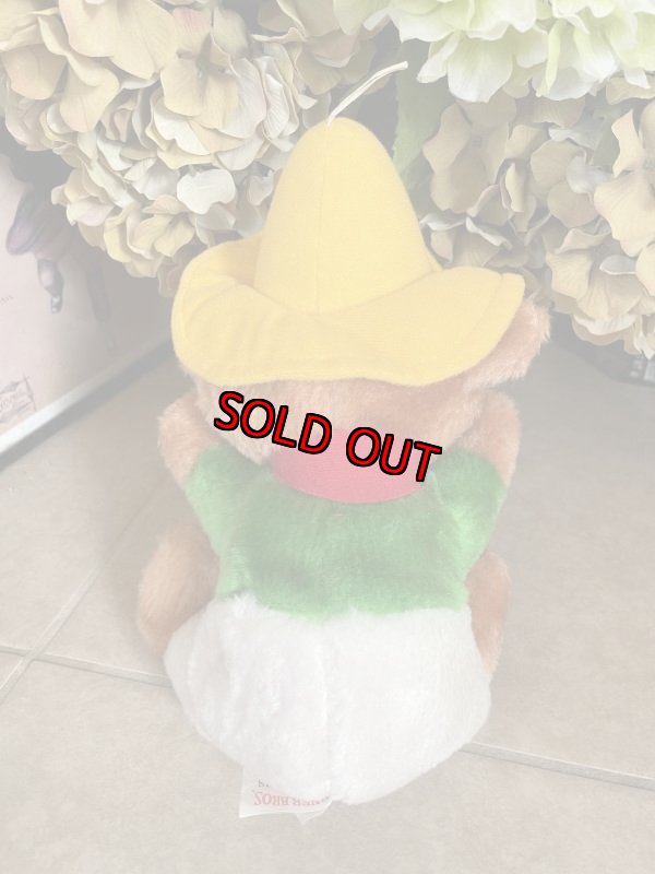 画像6: Looney Tunes Speedy Gonzales  Plush Doll 1980 /  ルーニーテューンズ   スピーディ・ゴンザレス ぬいぐるみ (6)