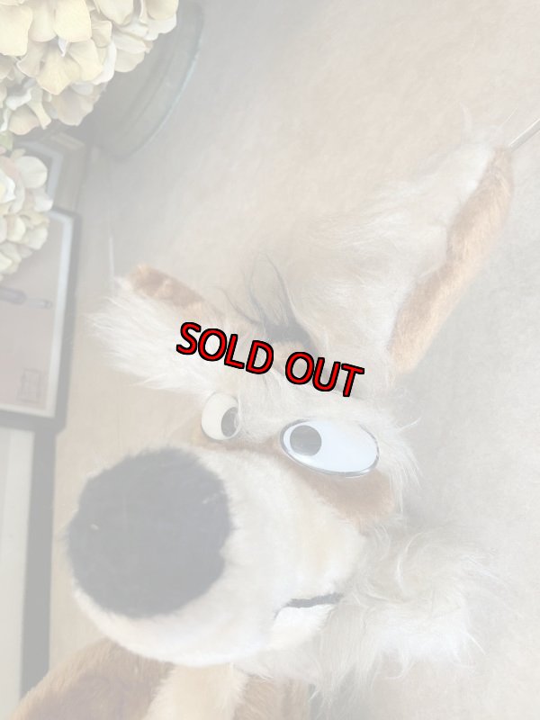 画像8: Looney Tunes  Wile. E. Coyote Plush Doll / ルーニーチューンズ ワイリーコヨーテ ぬいぐるみ 1971年 (8)