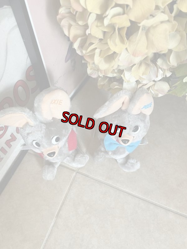 画像12: Hanna Barbers Pixie Plush doll with Blue Tie 1985 / ハンナバーベラ ピクシーの青いタイ、ぬいぐるみ ドール  (12)