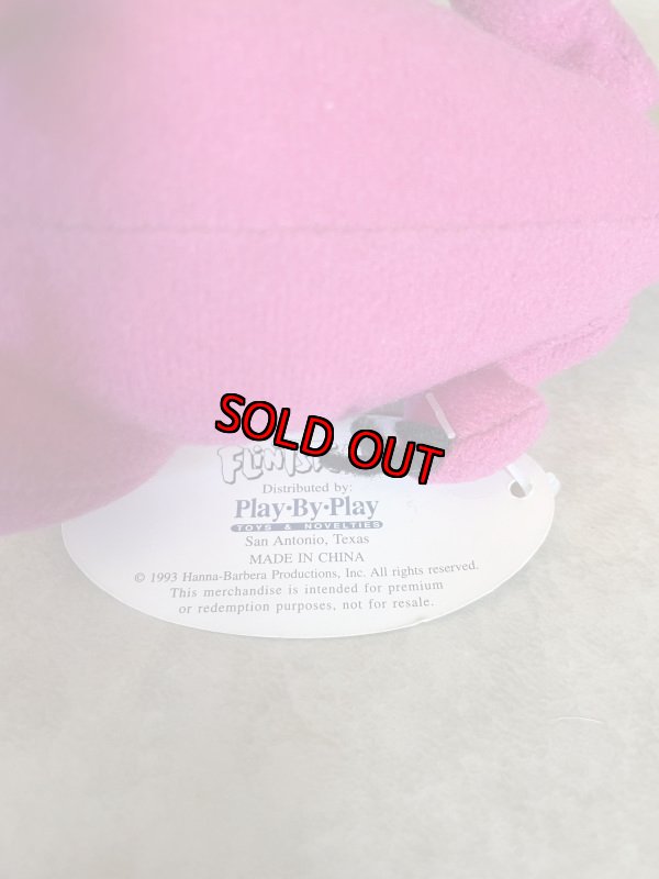 画像9: Hanna Barbera Flintstones Dino Doll  with Tag (C) 1993 / フリントストーン　タグ付き　ディノ　ドール　 (9)