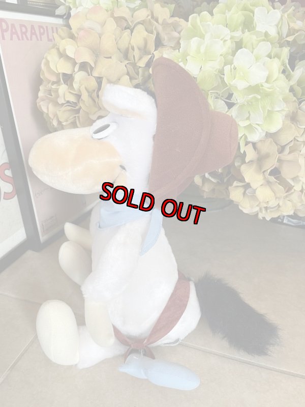 画像2: Hanna Barbera Quick Draw McGraw PlushDoll 1985  / ハンナバーベラ 早撃ちマック ぬいぐるみ (2)