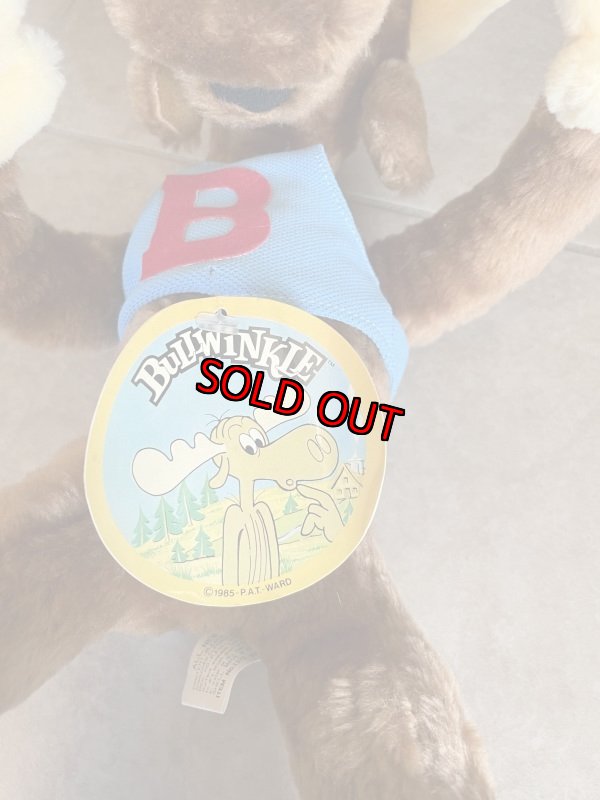 画像11: Bullwinkle Plush Doll mighty star 1985 / ロッキー＆ブルウィンクル　ぬいぐるみ (11)