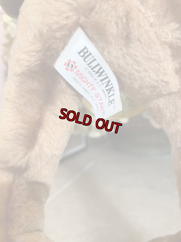 画像6: Bullwinkle Plush Doll mighty star 1985 / ロッキー＆ブルウィンクル　ぬいぐるみ (6)