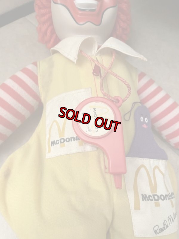 画像11: McDonald’s  Ronald Rubber Face Doll / マクドナルドのラバーフェイス、ロナルドドール　70年代 (11)
