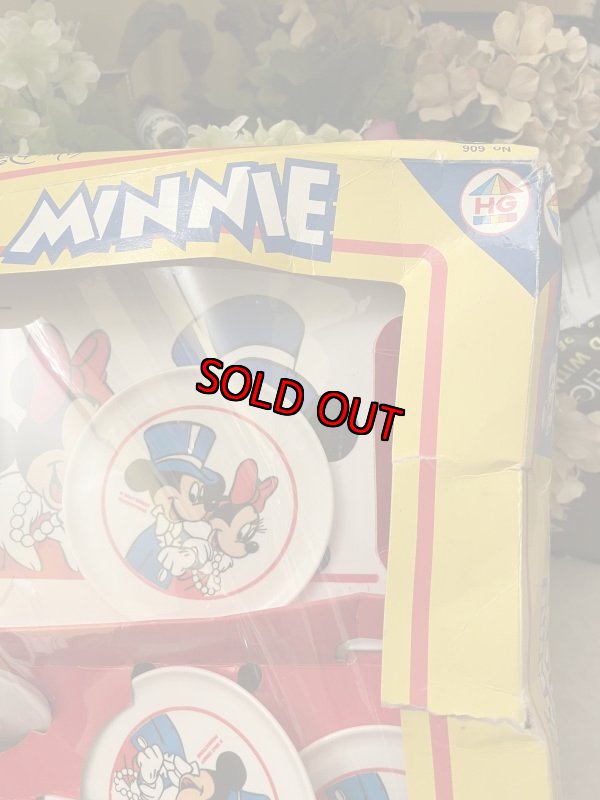 画像2: Disney Mickey & Minnie Play set with Box / ディズニー　ミッキー＆ミニー　箱入りプレイセット (2)