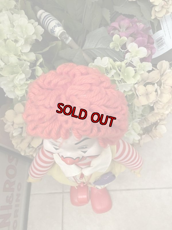 画像8: McDonald’s  Ronald Rubber Face Doll / マクドナルドのラバーフェイス、ロナルドドール　70年代 (8)