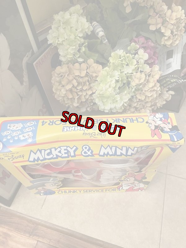 画像3: Disney Mickey & Minnie Play set with Box / ディズニー　ミッキー＆ミニー　箱入りプレイセット (3)