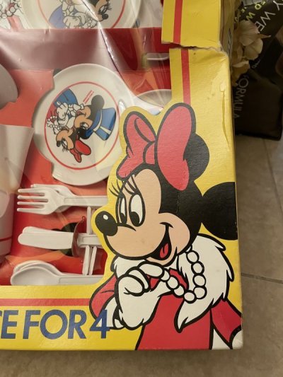 画像3: Disney Mickey & Minnie Play set with Box / ディズニー　ミッキー＆ミニー　箱入りプレイセット