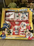 画像1: Disney Mickey & Minnie Play set with Box / ディズニー　ミッキー＆ミニー　箱入りプレイセット (1)